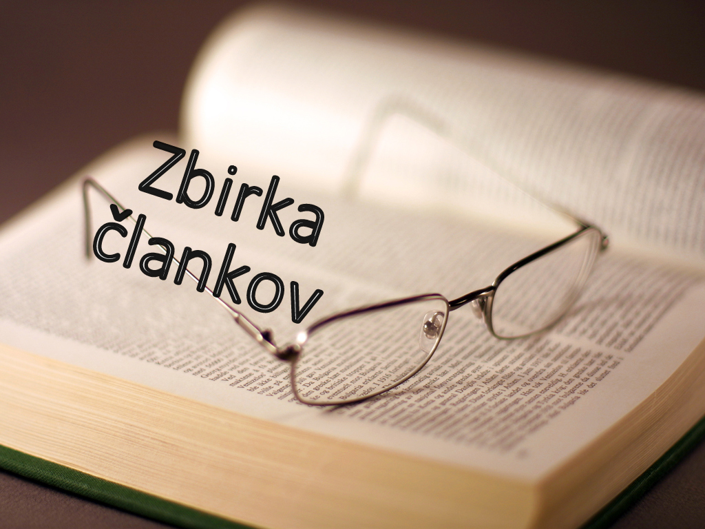 zbirka člankov 1